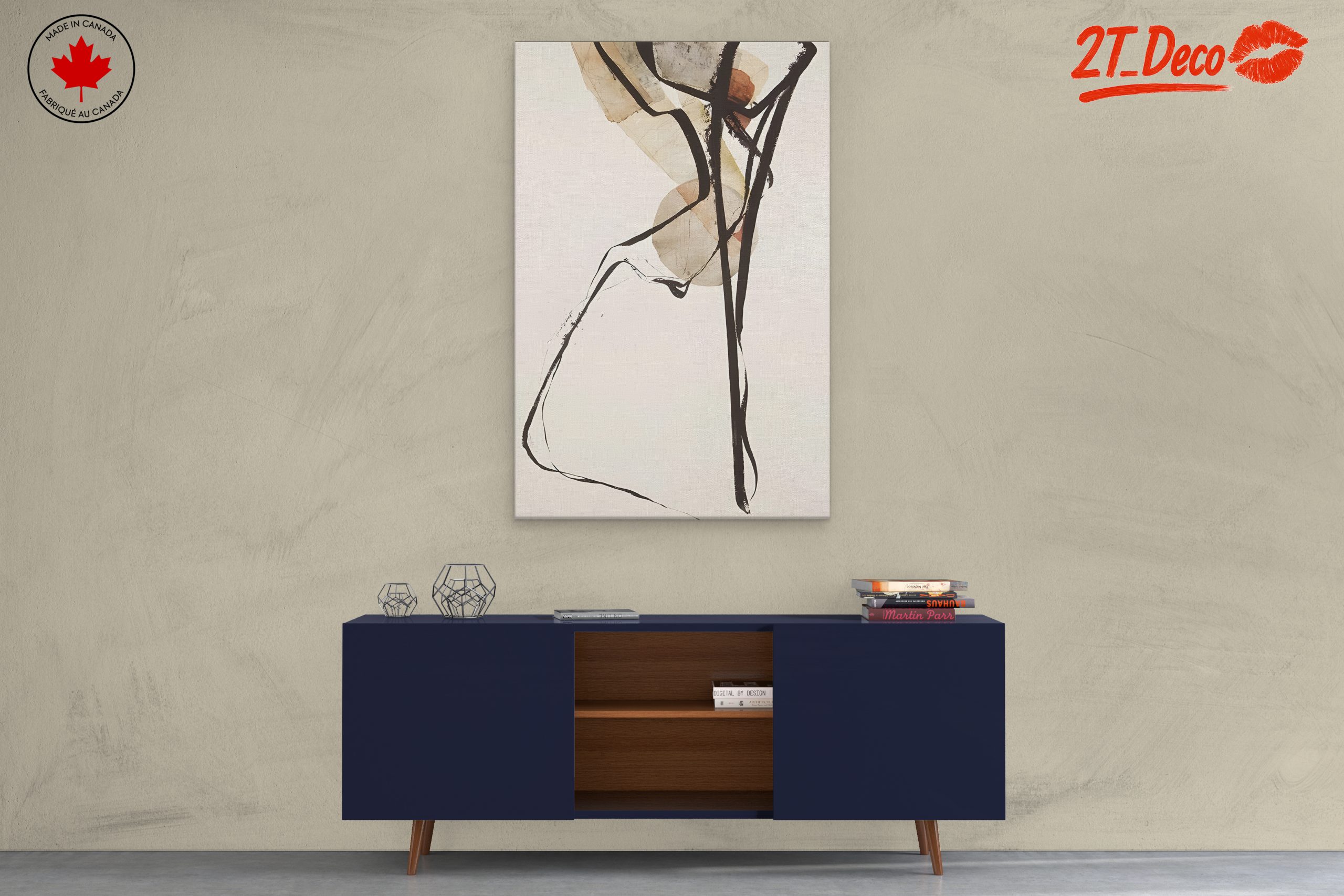 Dynamic Abstract Figure Artwork - Image 3