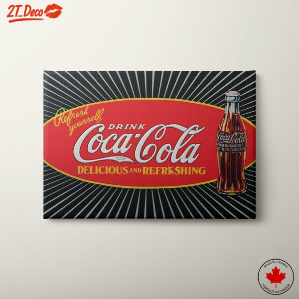 Coca-Cola Vintage Advertisement Art