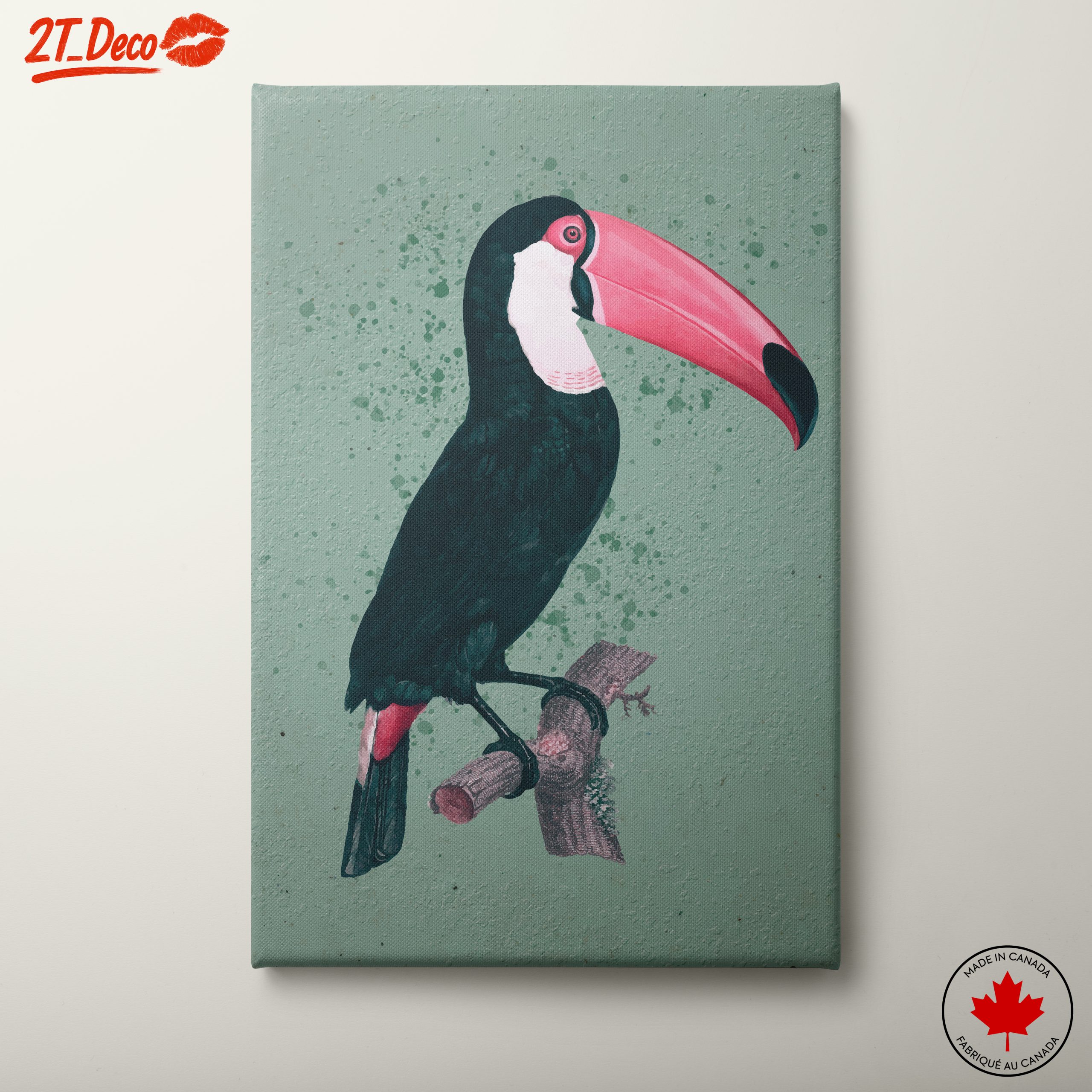 Colorful Toucan Bird Art