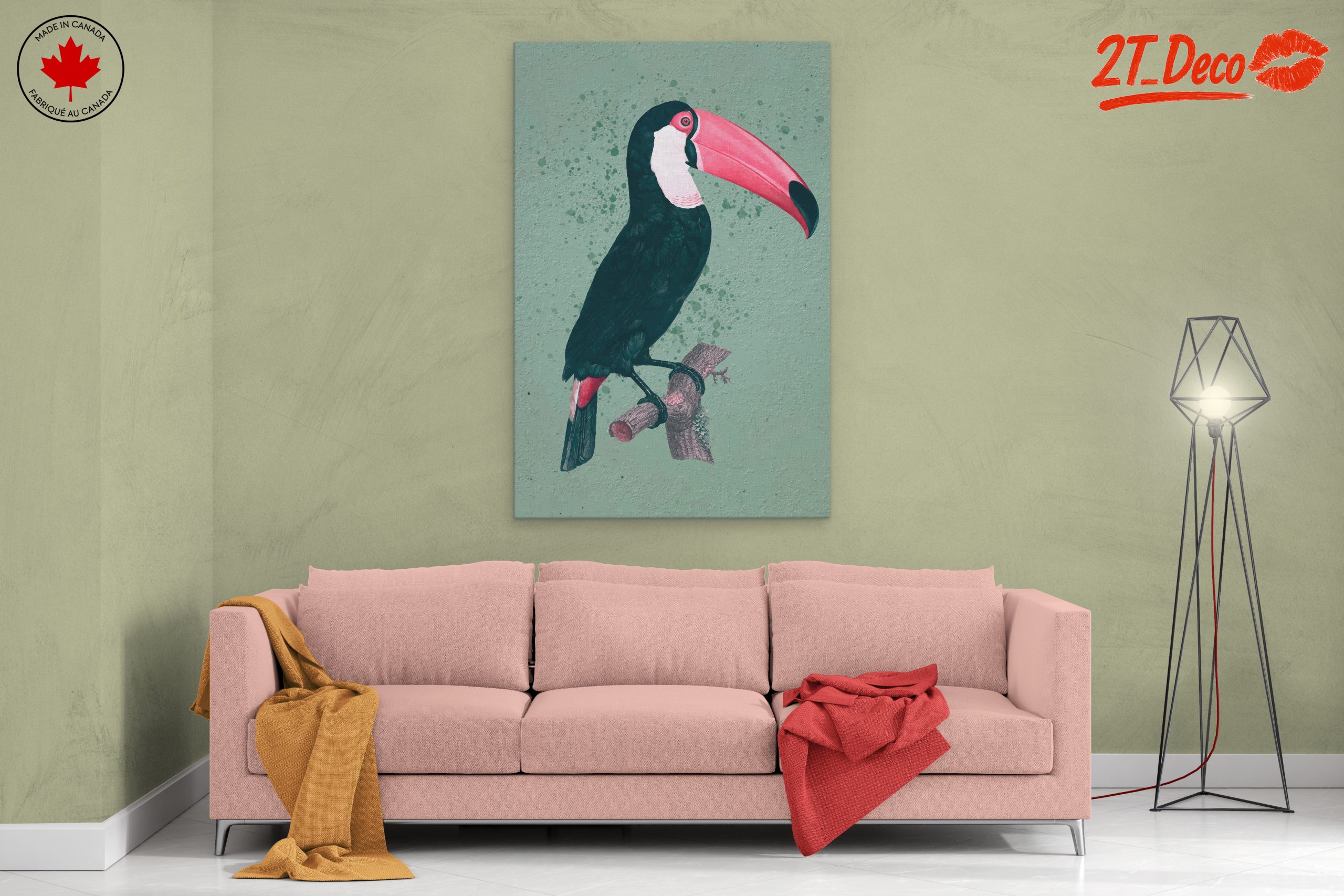 Colorful Toucan Bird Art - Image 2