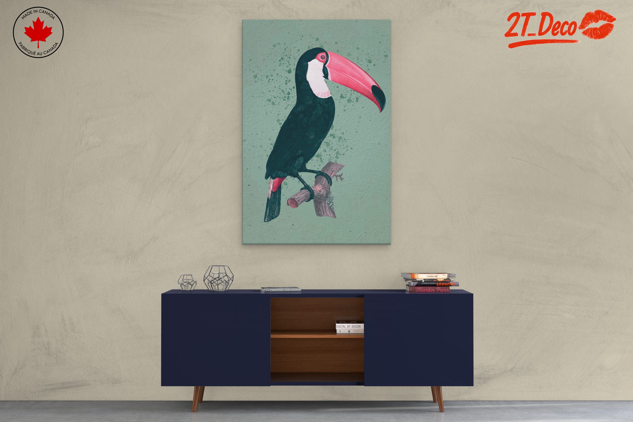 Colorful Toucan Bird Art - Image 3