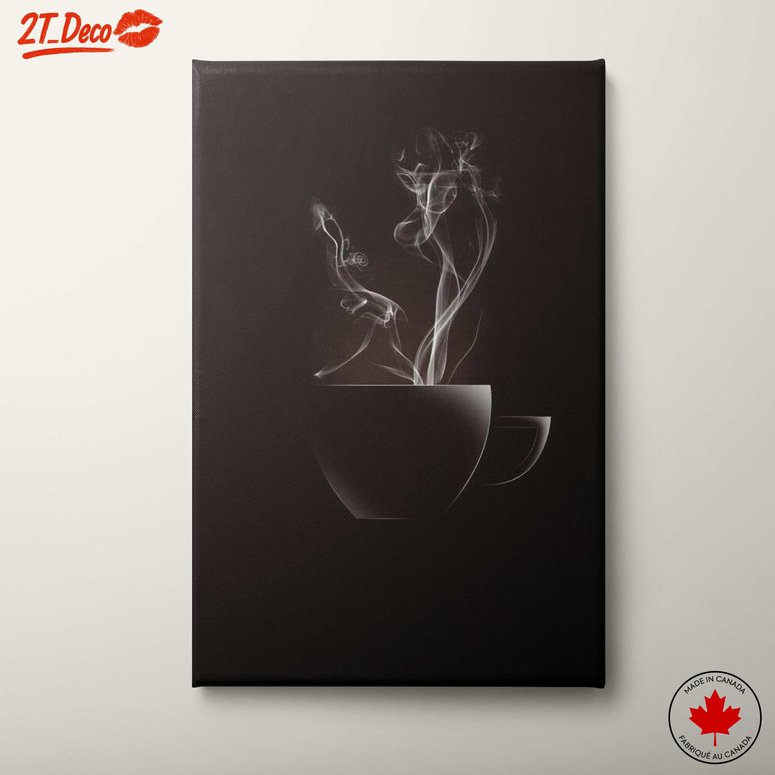 Elegant Coffee Aesthetic Art for Home Decor