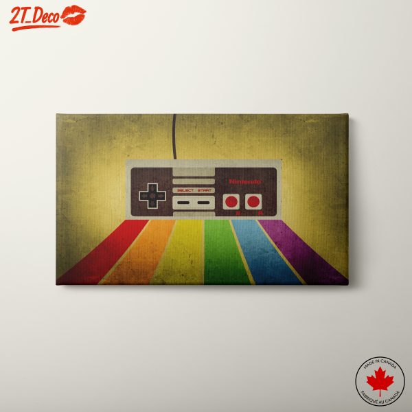 Classic Nintendo Controller Artwork