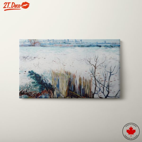 Serene Winter Landscape with Trees