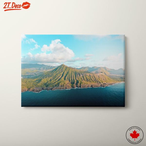 Stunning Mountain Landscape Above the Ocean