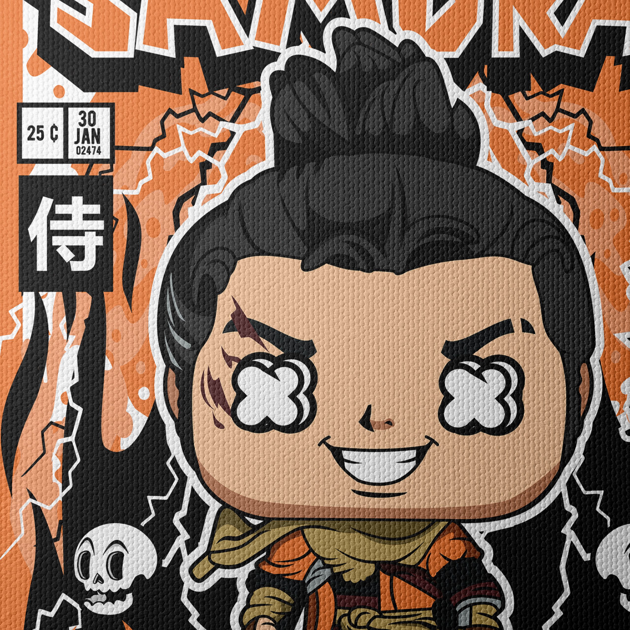 Samurai Anime Character Art - Image 4