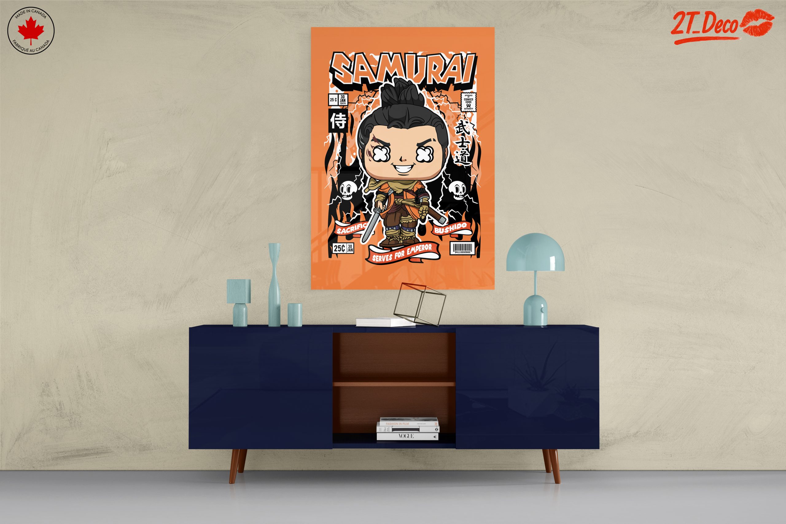 Samurai Anime Character Art - Image 8