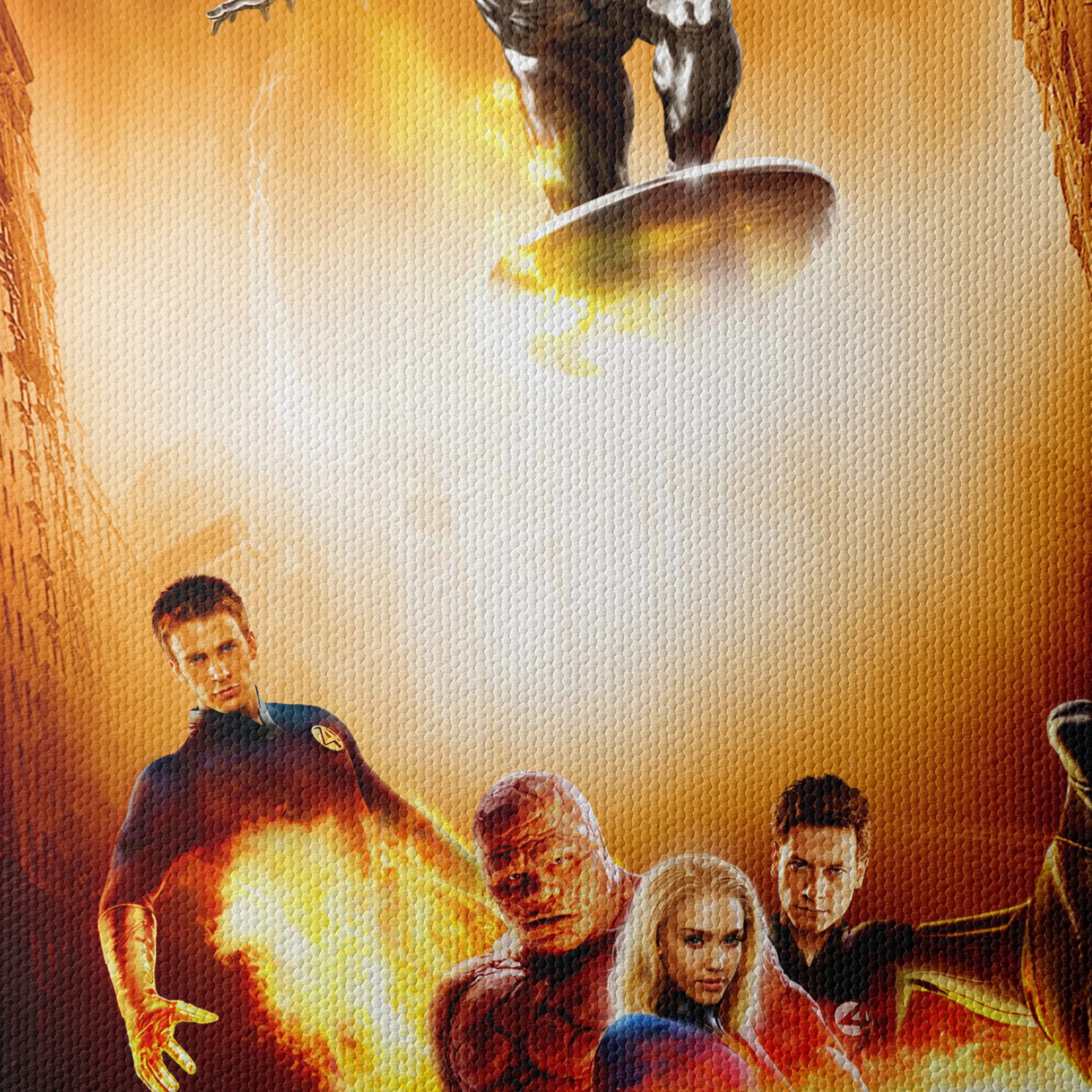 Fantastic Four Superhero Team Art - Image 4