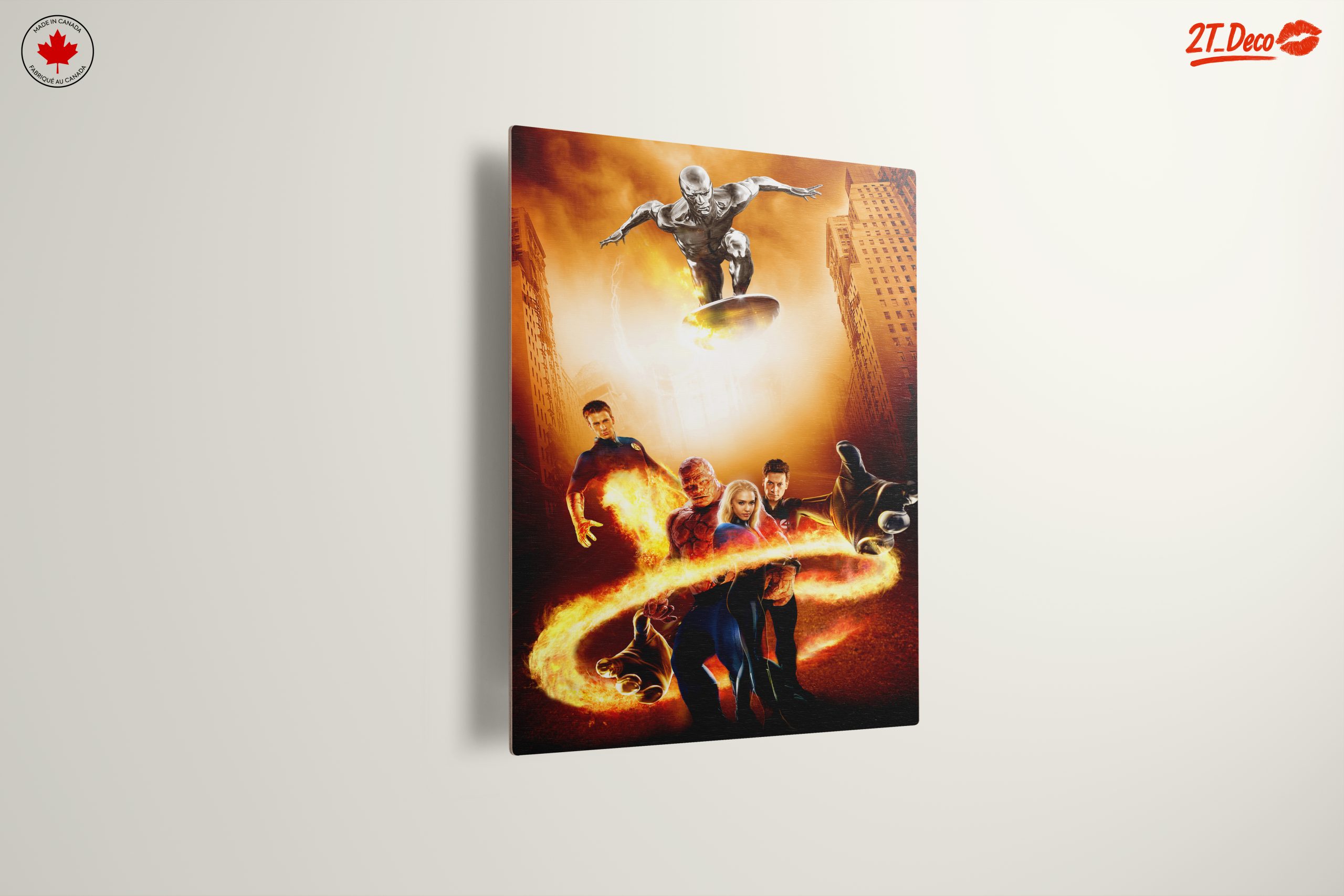 Fantastic Four Superhero Team Art - Image 13