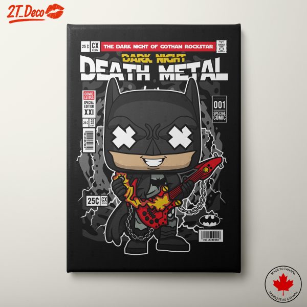 Dark Night Batman Rock Star Art