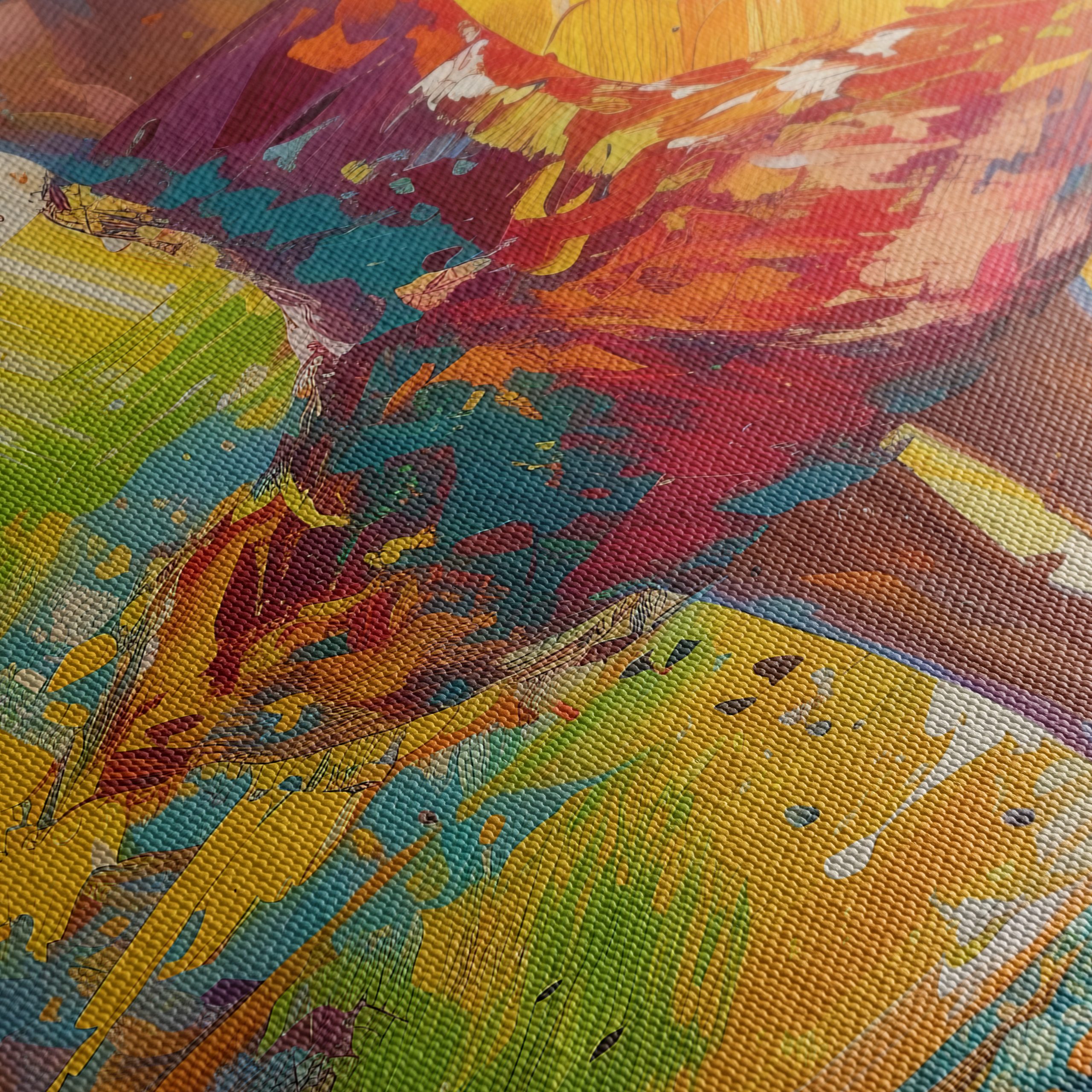 Colorful Illustration of a Dancing Figure - Image 5