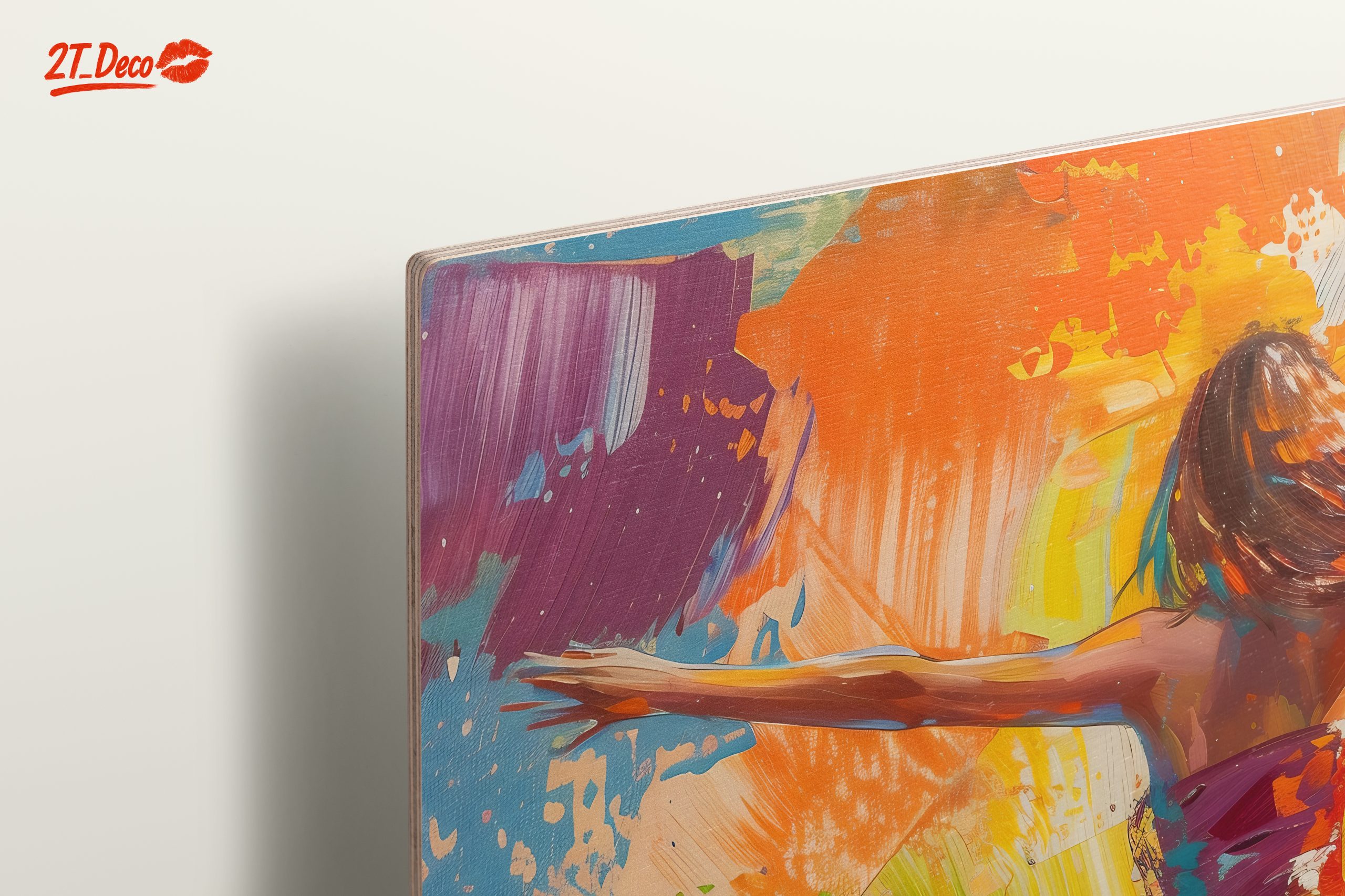 Colorful Illustration of a Dancing Figure - Image 15