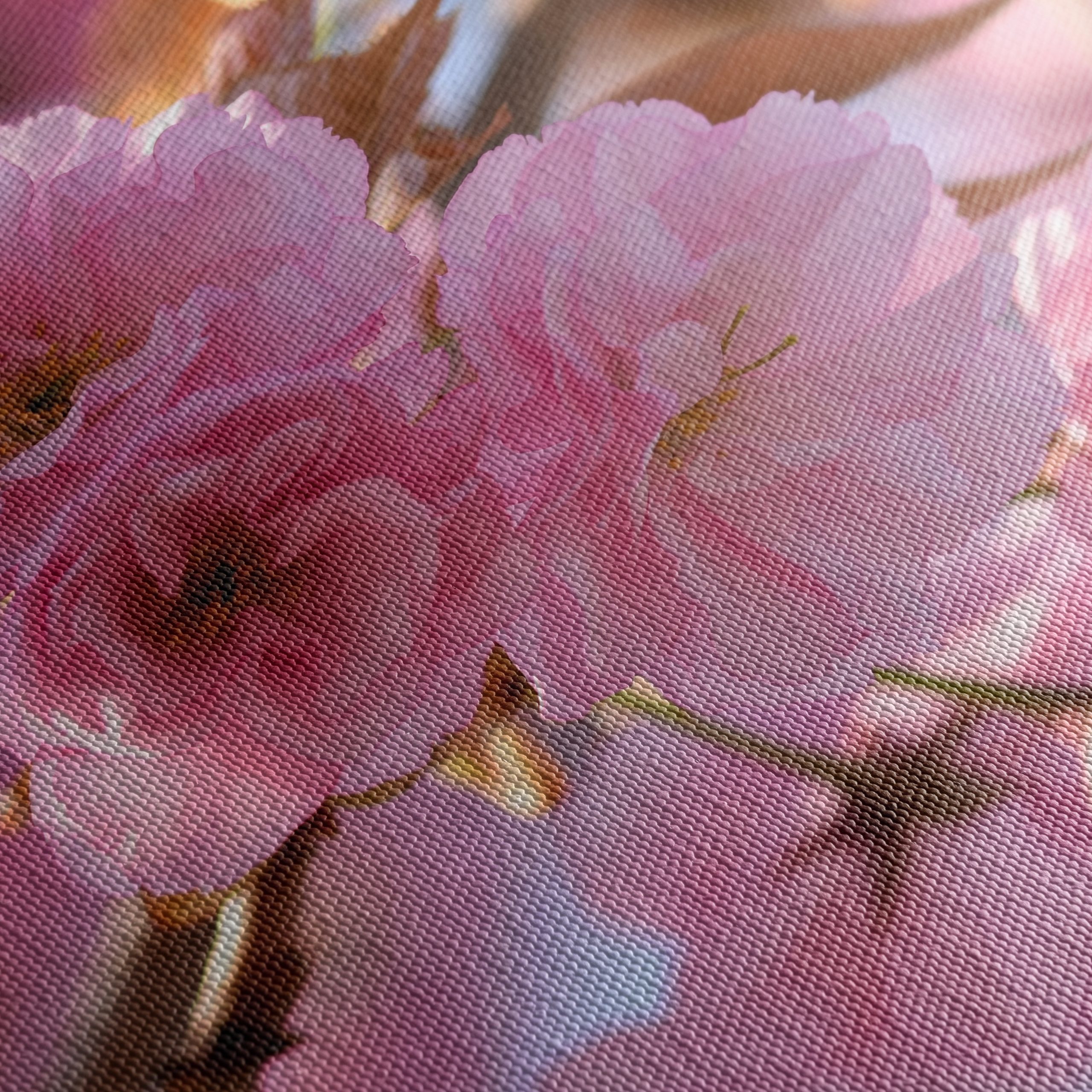 Delicate Pink Cherry Blossom Art - Image 5