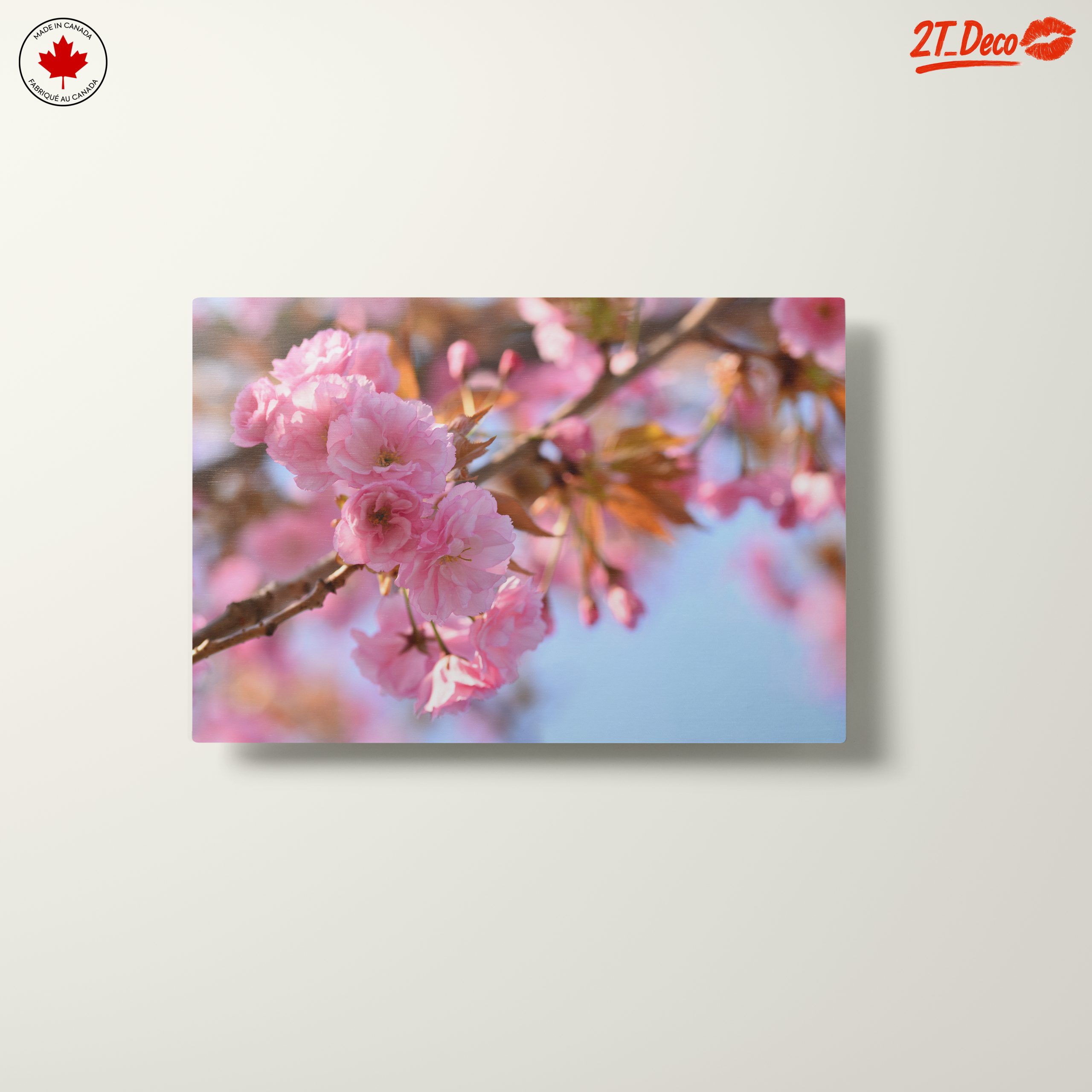 Delicate Pink Cherry Blossom Art - Image 10