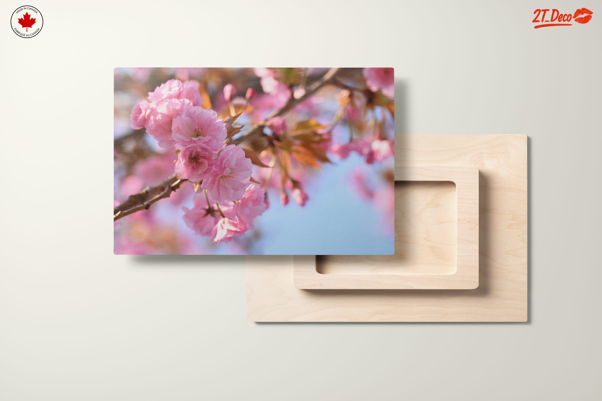 Delicate Pink Cherry Blossom Art - Image 11