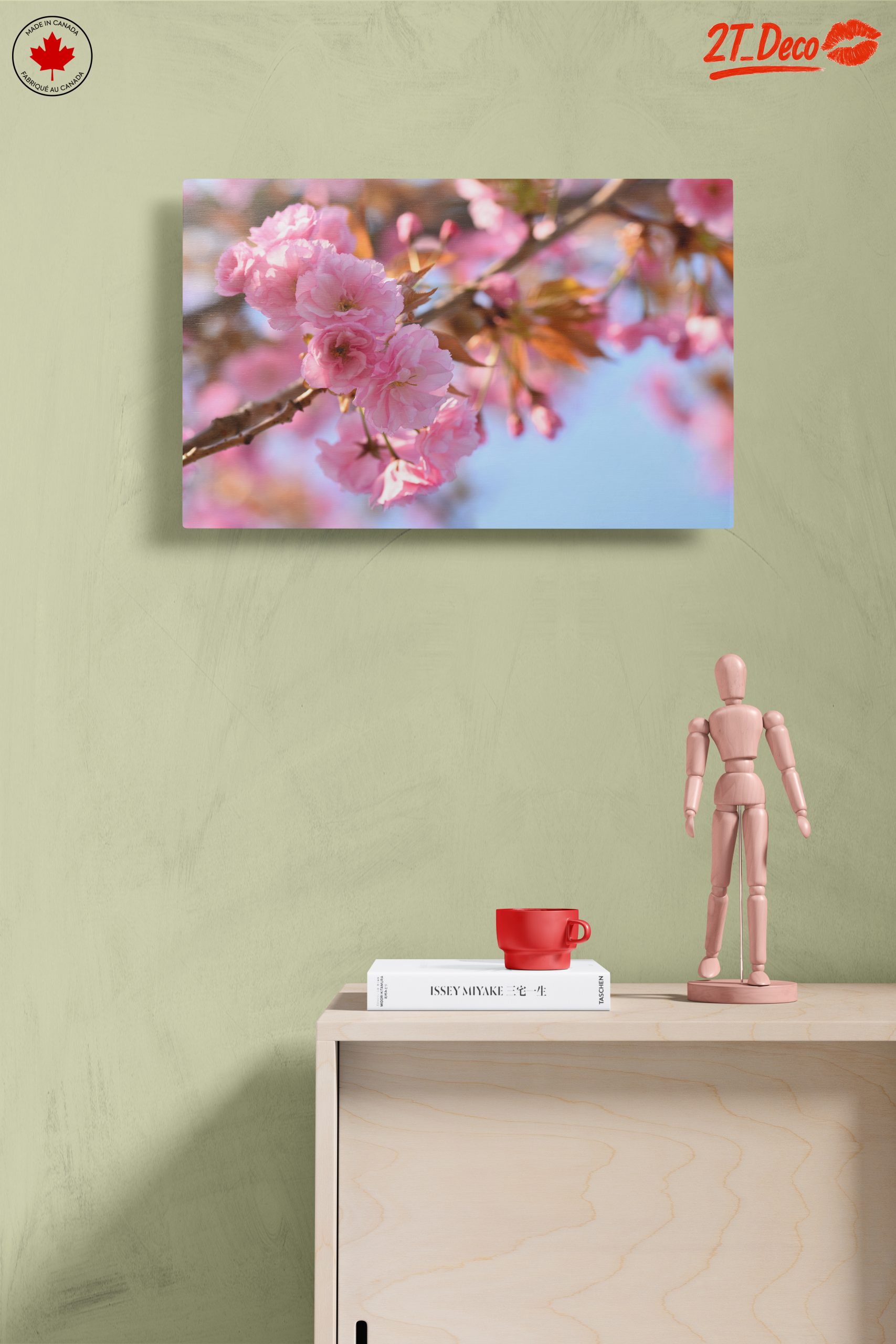 Delicate Pink Cherry Blossom Art - Image 14