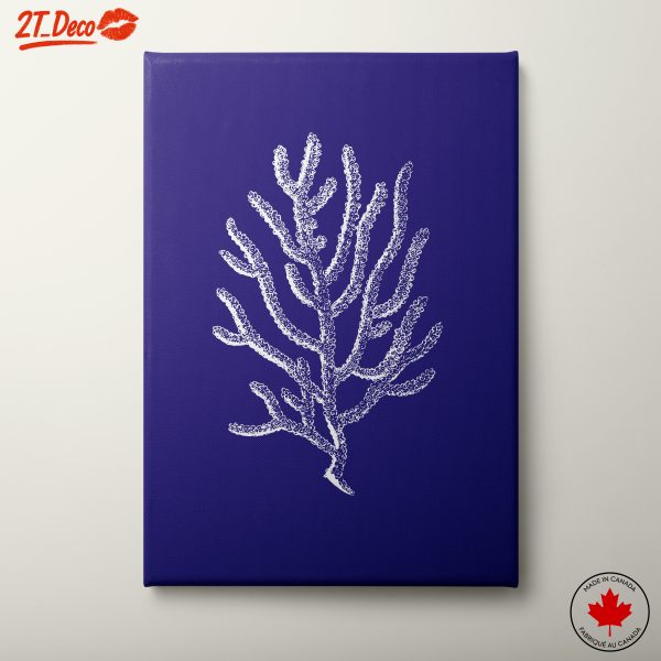 Coral Branch Underwater Life Art