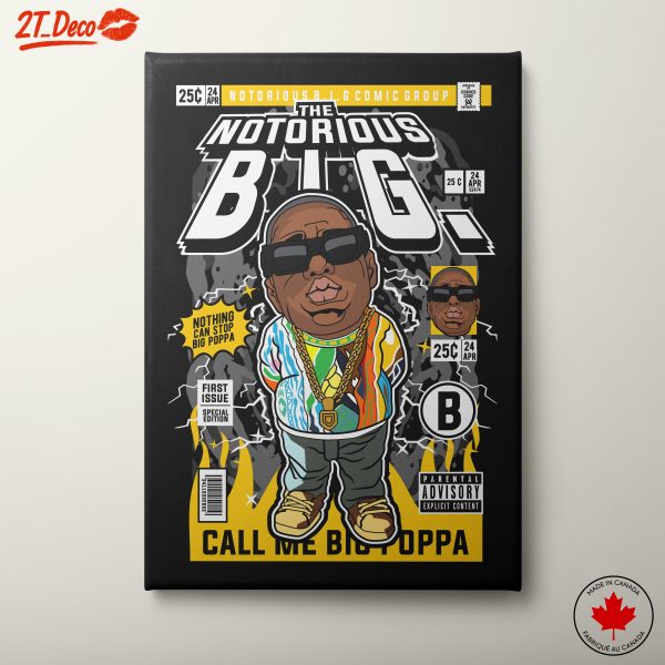 The Notorious B.I.G. Iconic Hip Hop Artwork