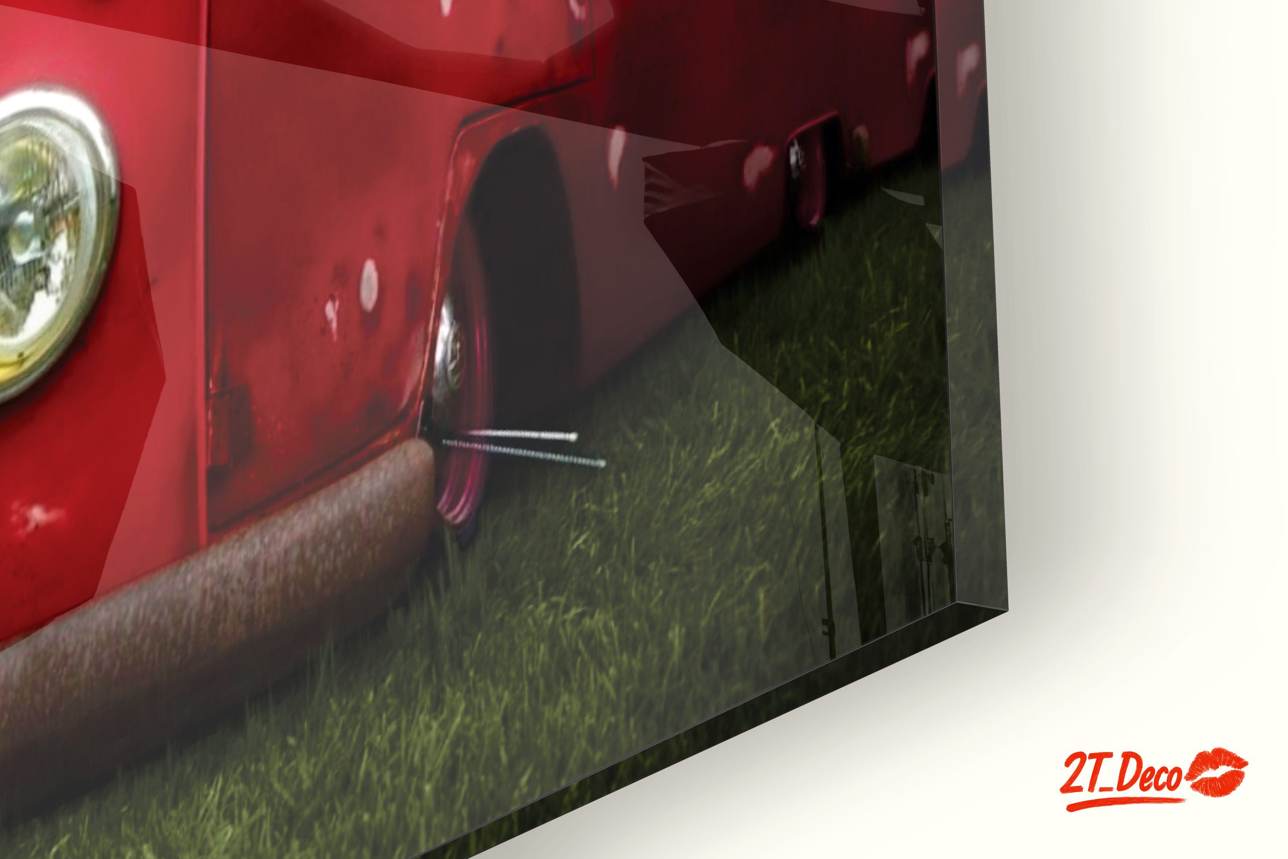 Vintage Volkswagen Classic Car Art - Image 9