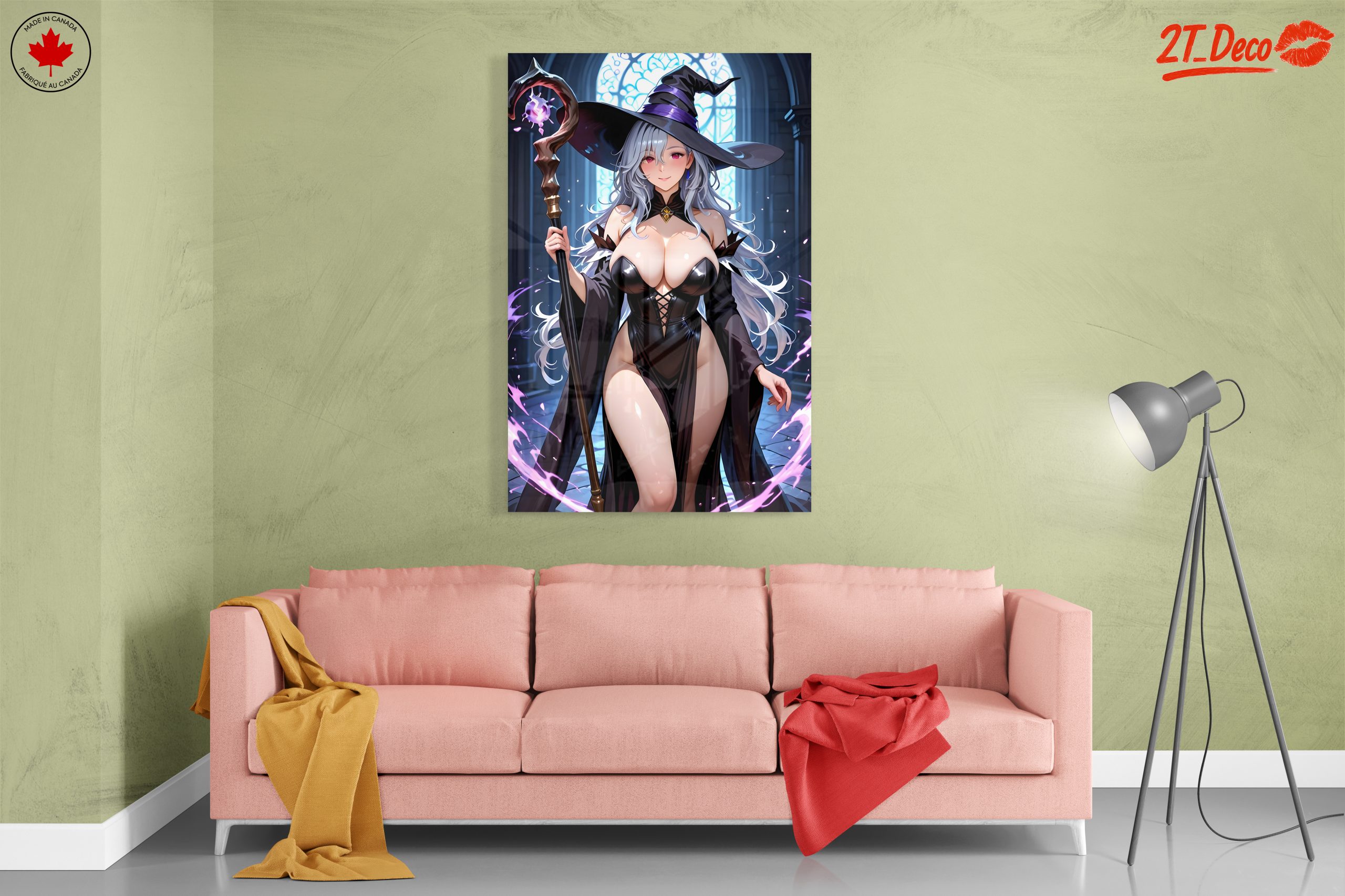 Enchanting Fantasy Witch Character in Anime Style - Image 7
