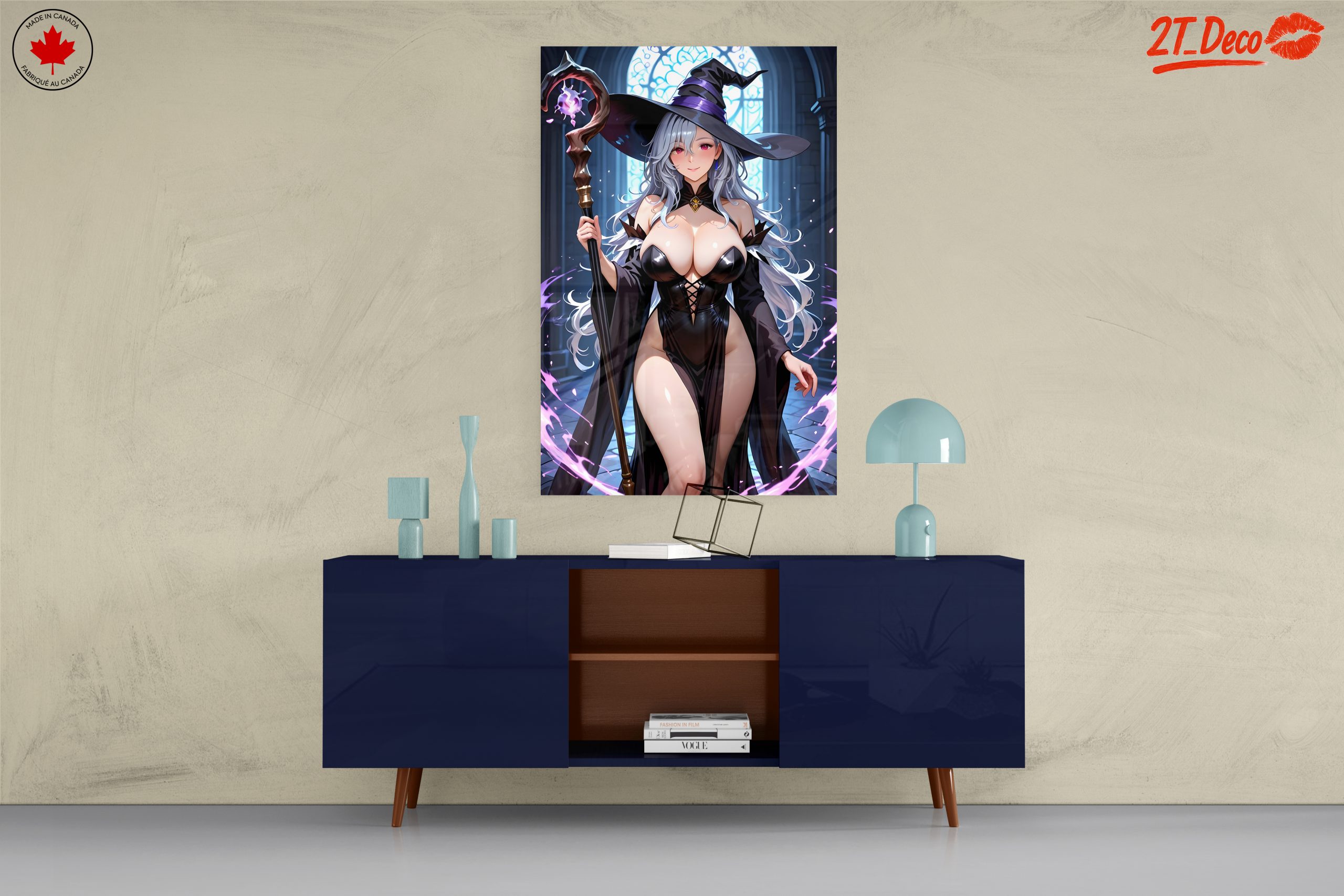 Enchanting Fantasy Witch Character in Anime Style - Image 8