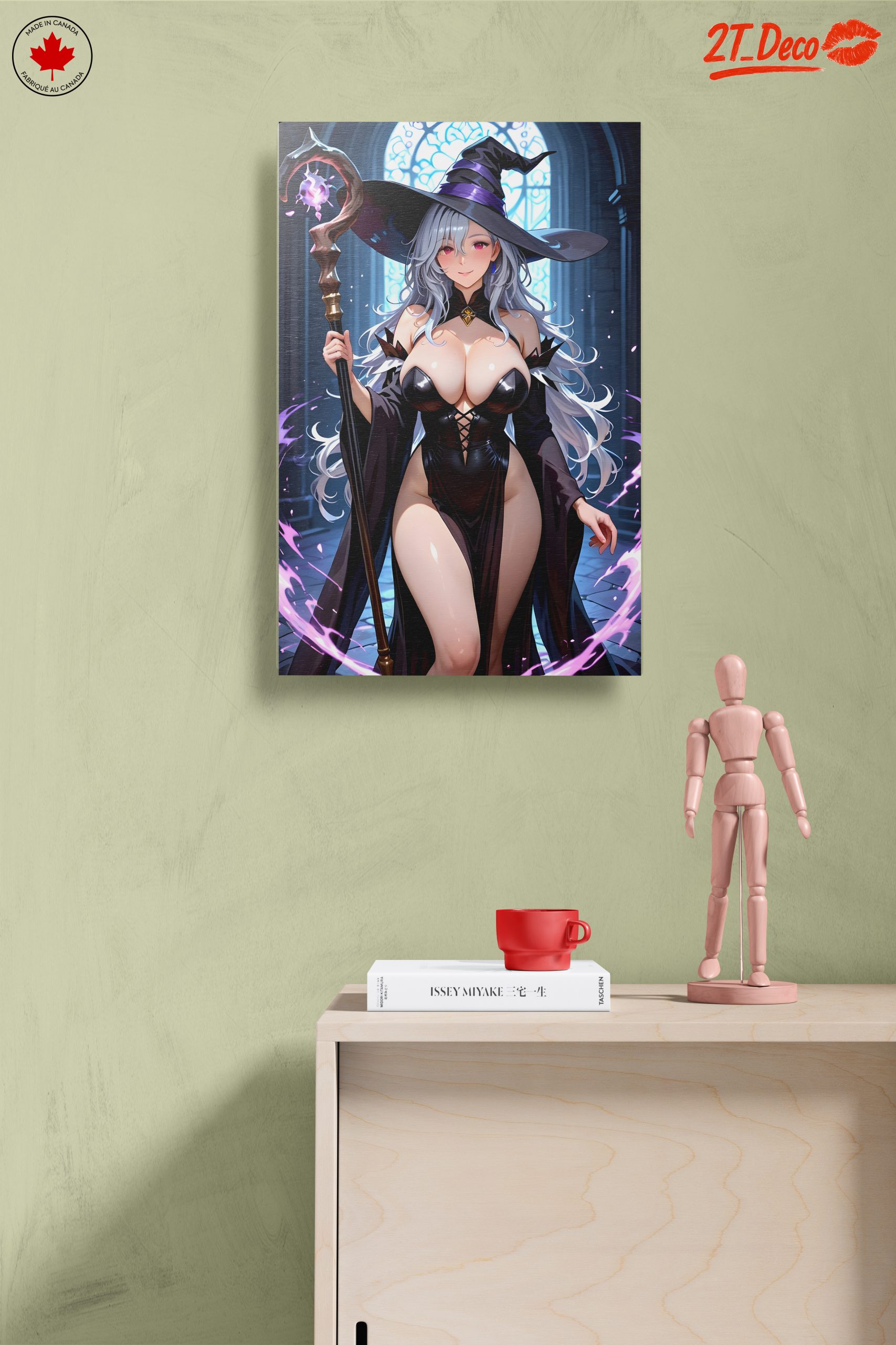 Enchanting Fantasy Witch Character in Anime Style - Image 14