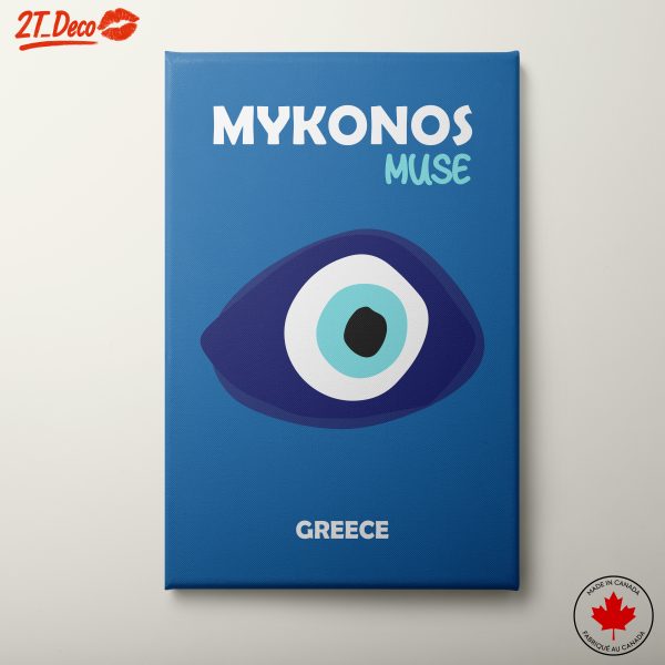 Mykonos Muse Eye Art