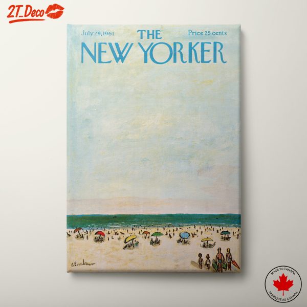 The New Yorker Vintage Beach Cover Art