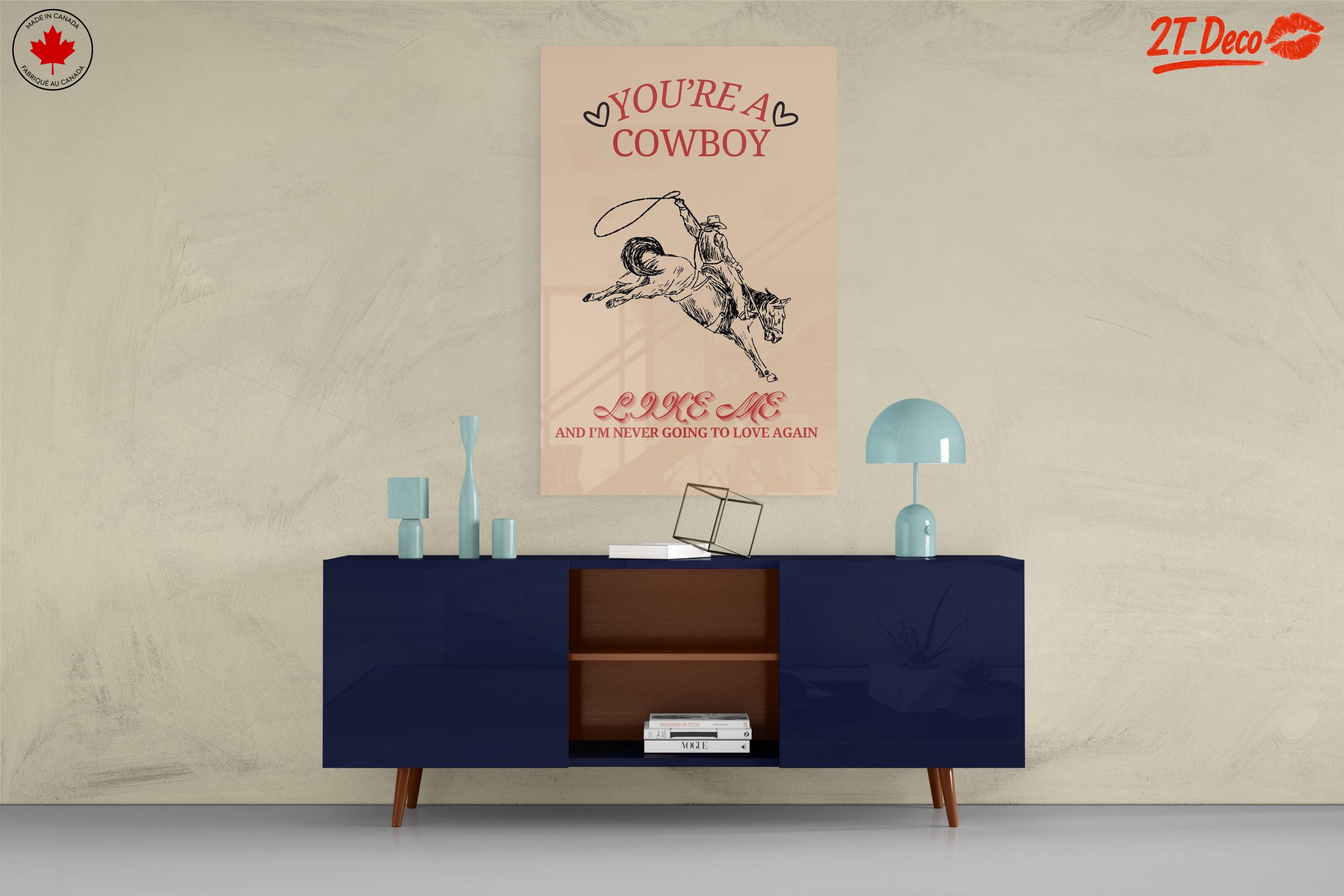 You're a Cowboy Art with a Vintage Twist - Image 8