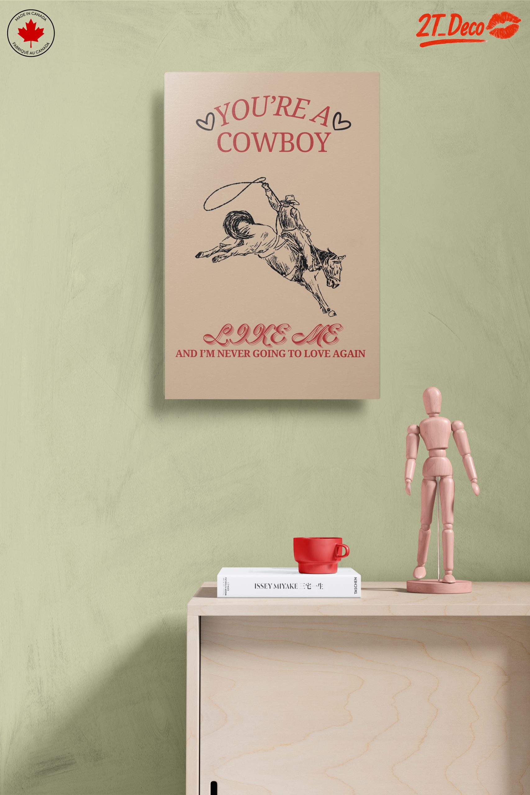 You're a Cowboy Art with a Vintage Twist - Image 14