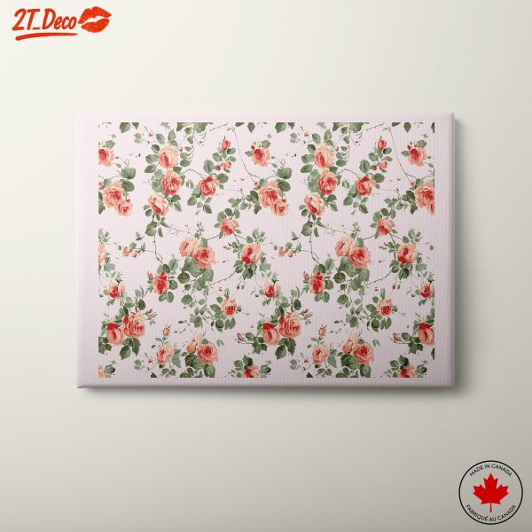 Beautiful Floral Pattern with Roses