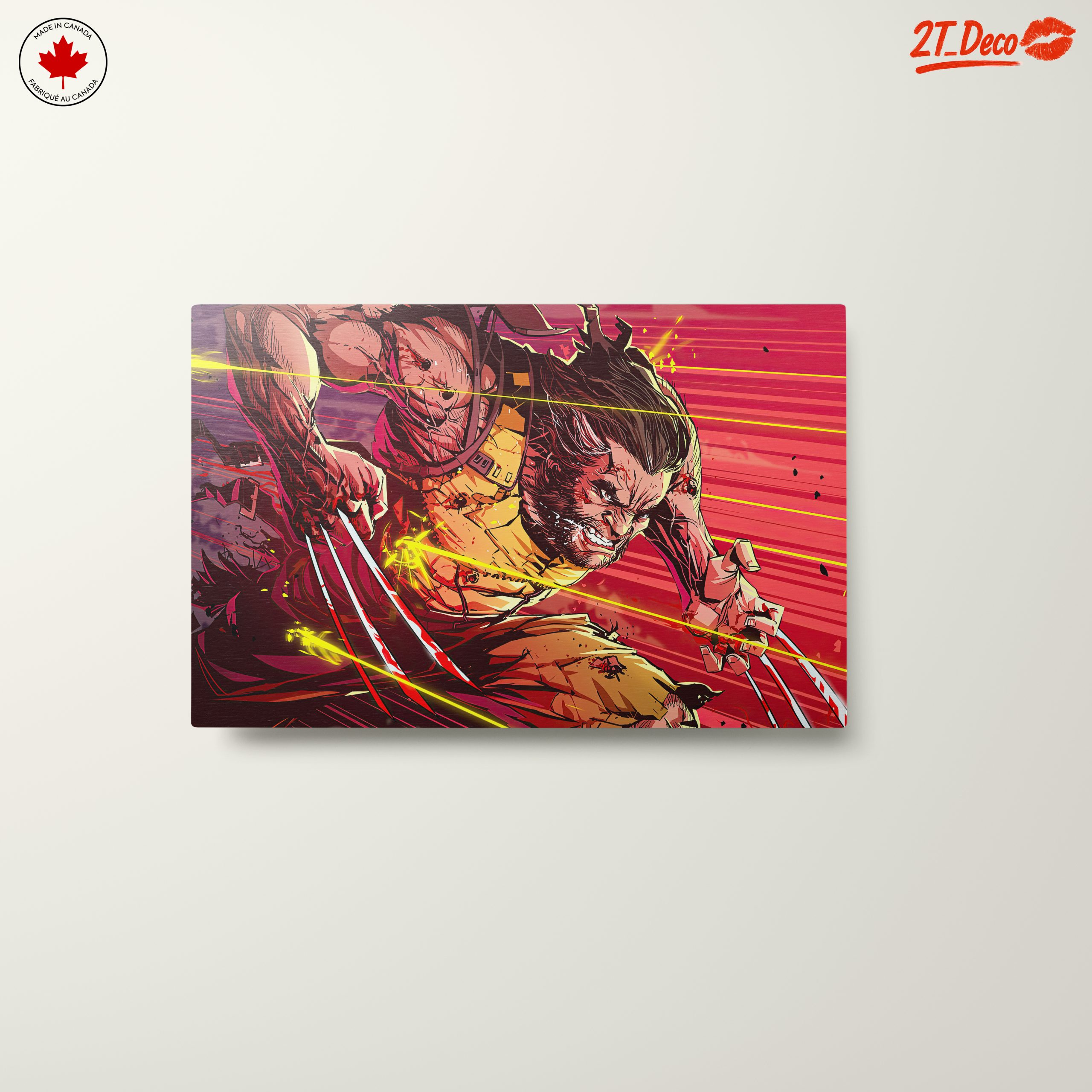 Dynamic Wolverine Artwork Featuring Claws - Image 10