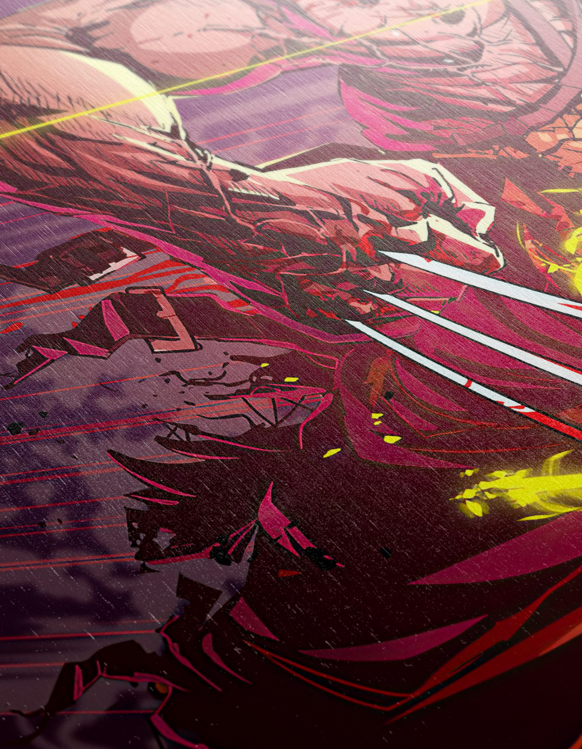 Dynamic Wolverine Artwork Featuring Claws - Image 12