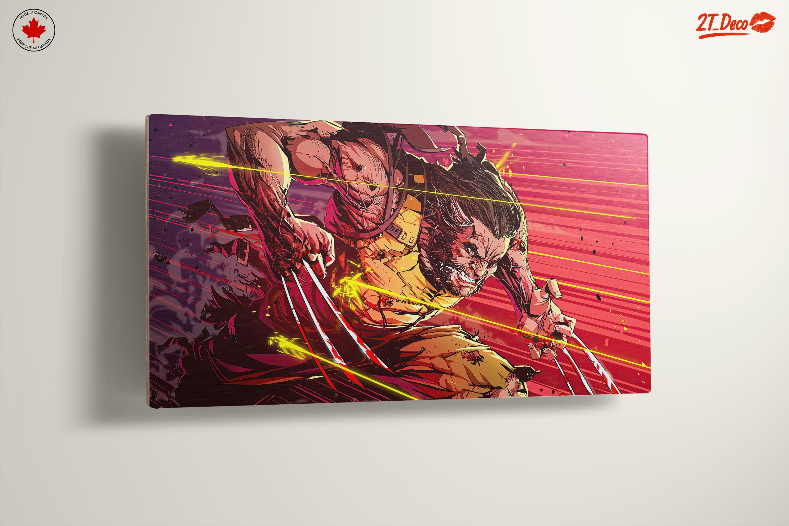 Dynamic Wolverine Artwork Featuring Claws - Image 13