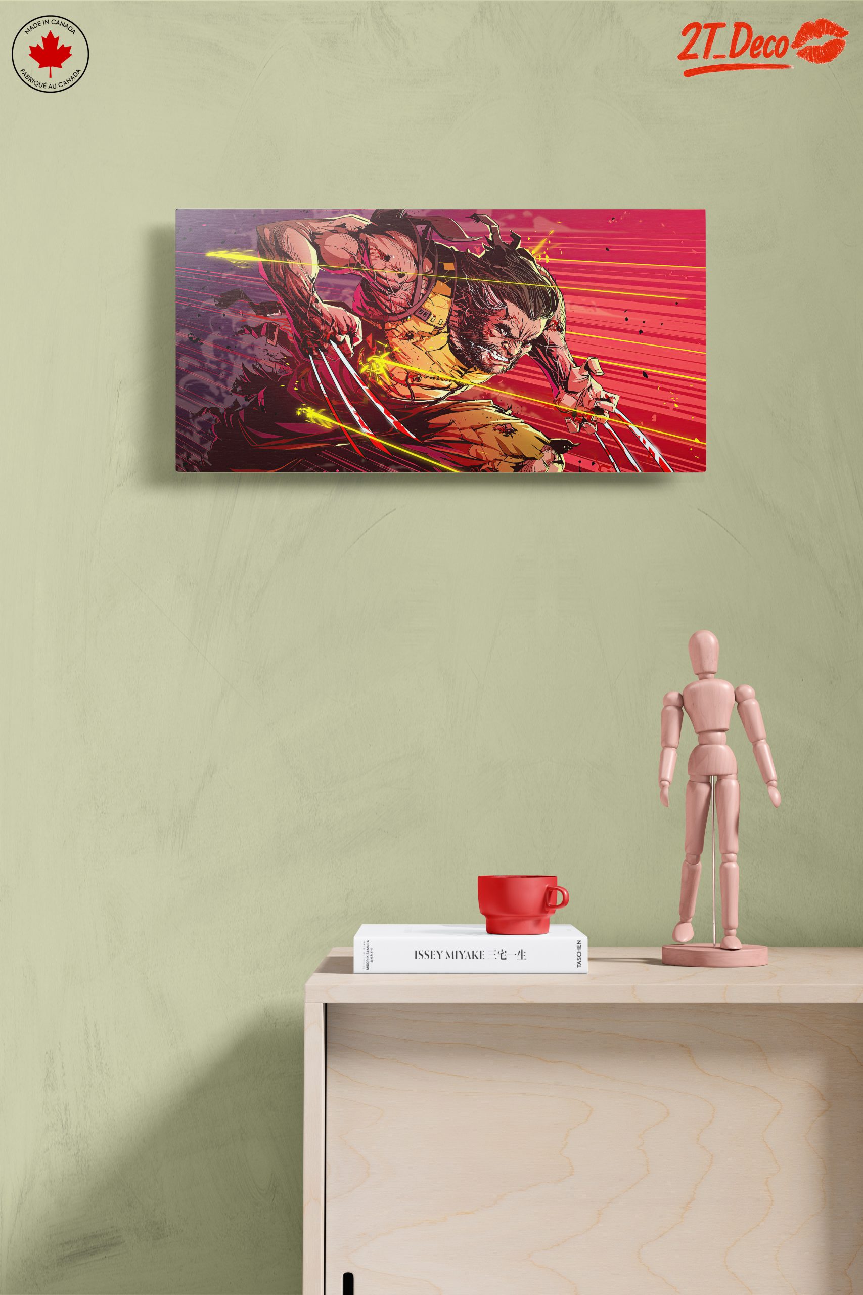 Dynamic Wolverine Artwork Featuring Claws - Image 14