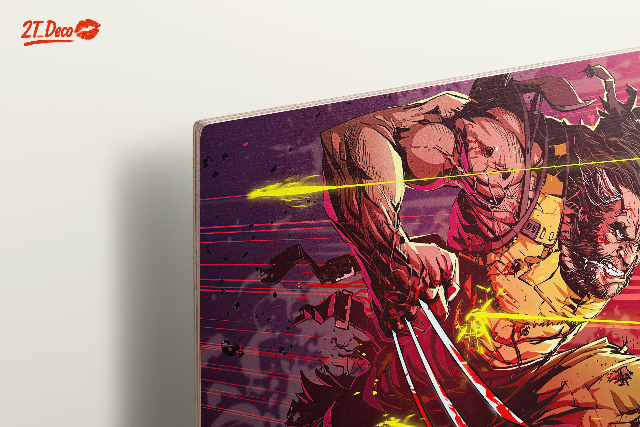 Dynamic Wolverine Artwork Featuring Claws - Image 15