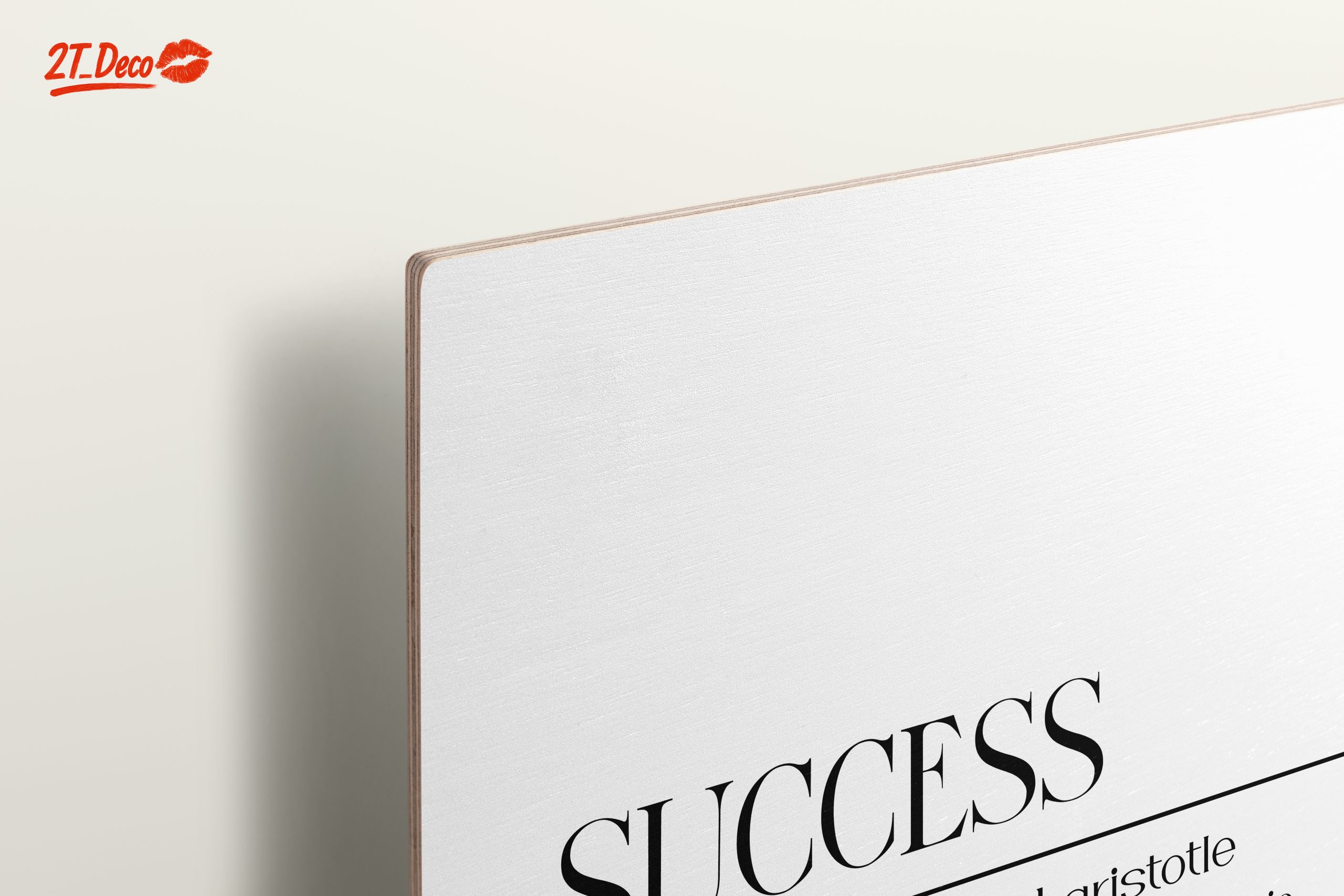 Inspiring Success Quote Wall Art - Image 15