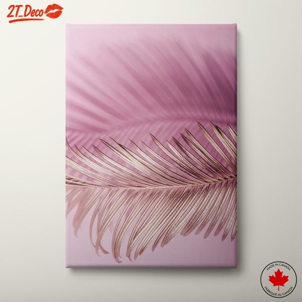 Stylish Tropical Leaf Wall Art