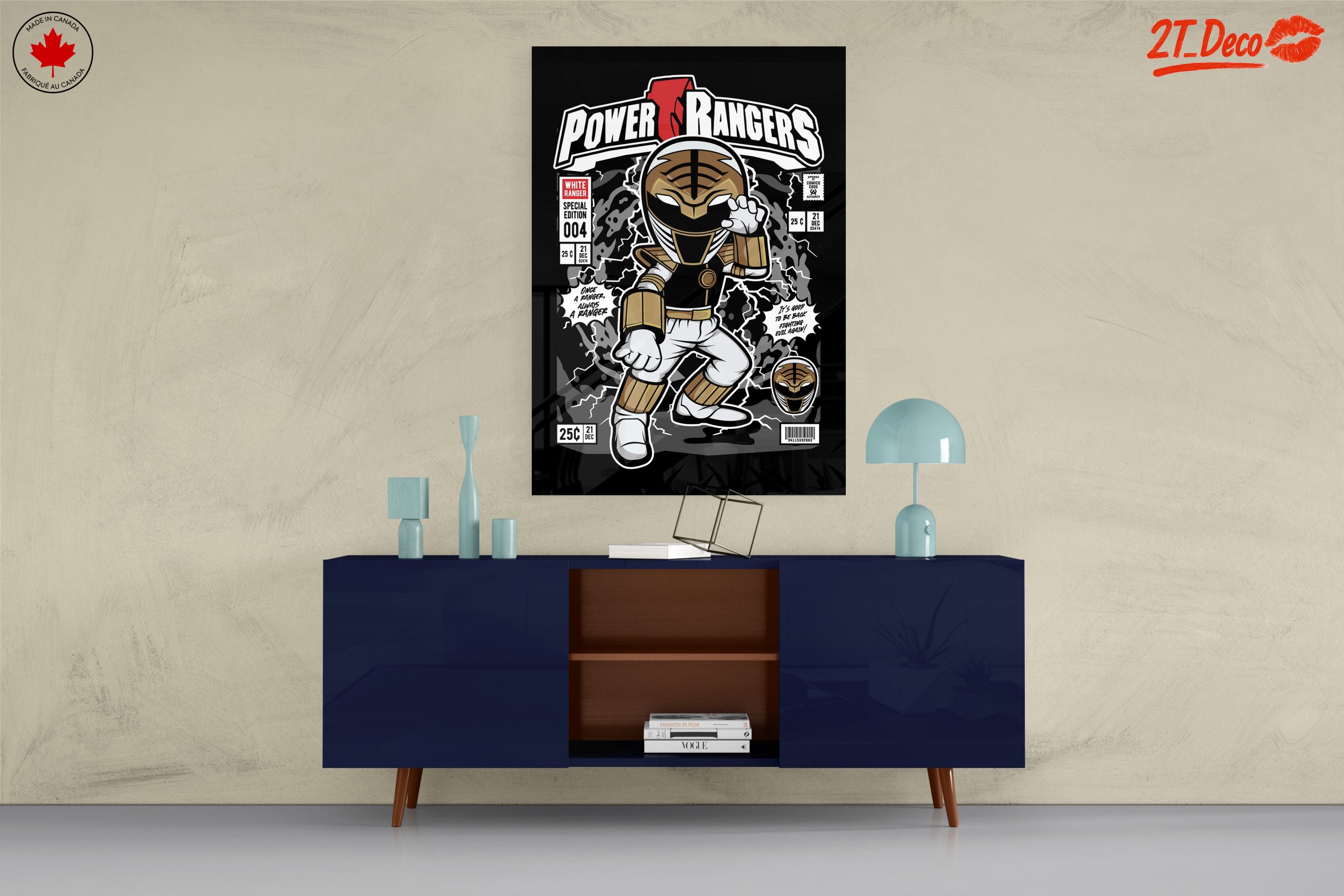 White Ranger Power Rangers Art - Image 8