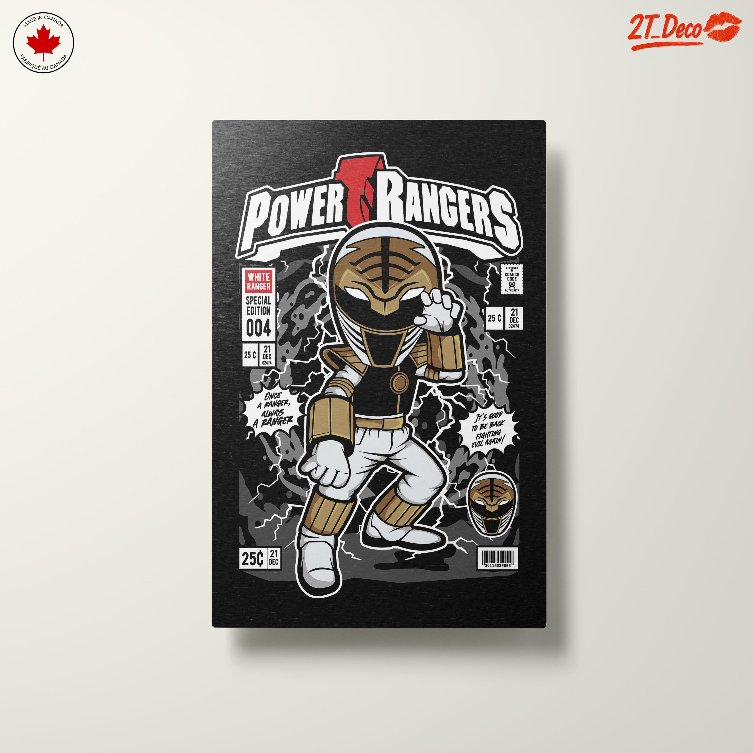 White Ranger Power Rangers Art - Image 10