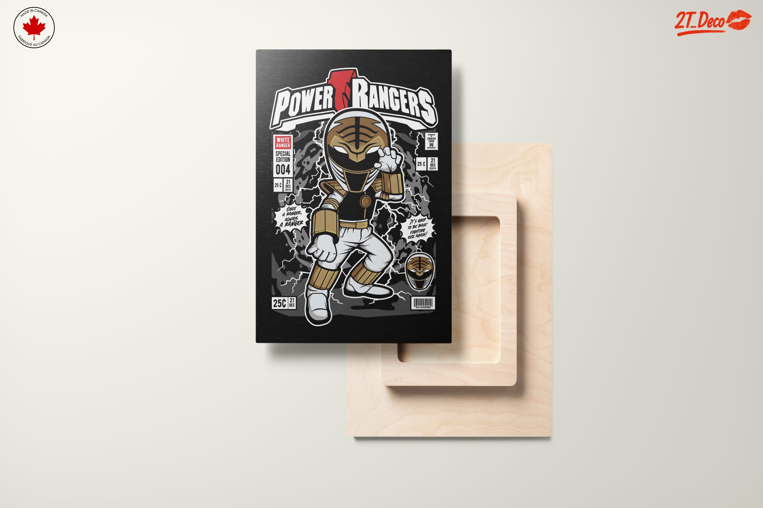 White Ranger Power Rangers Art - Image 11