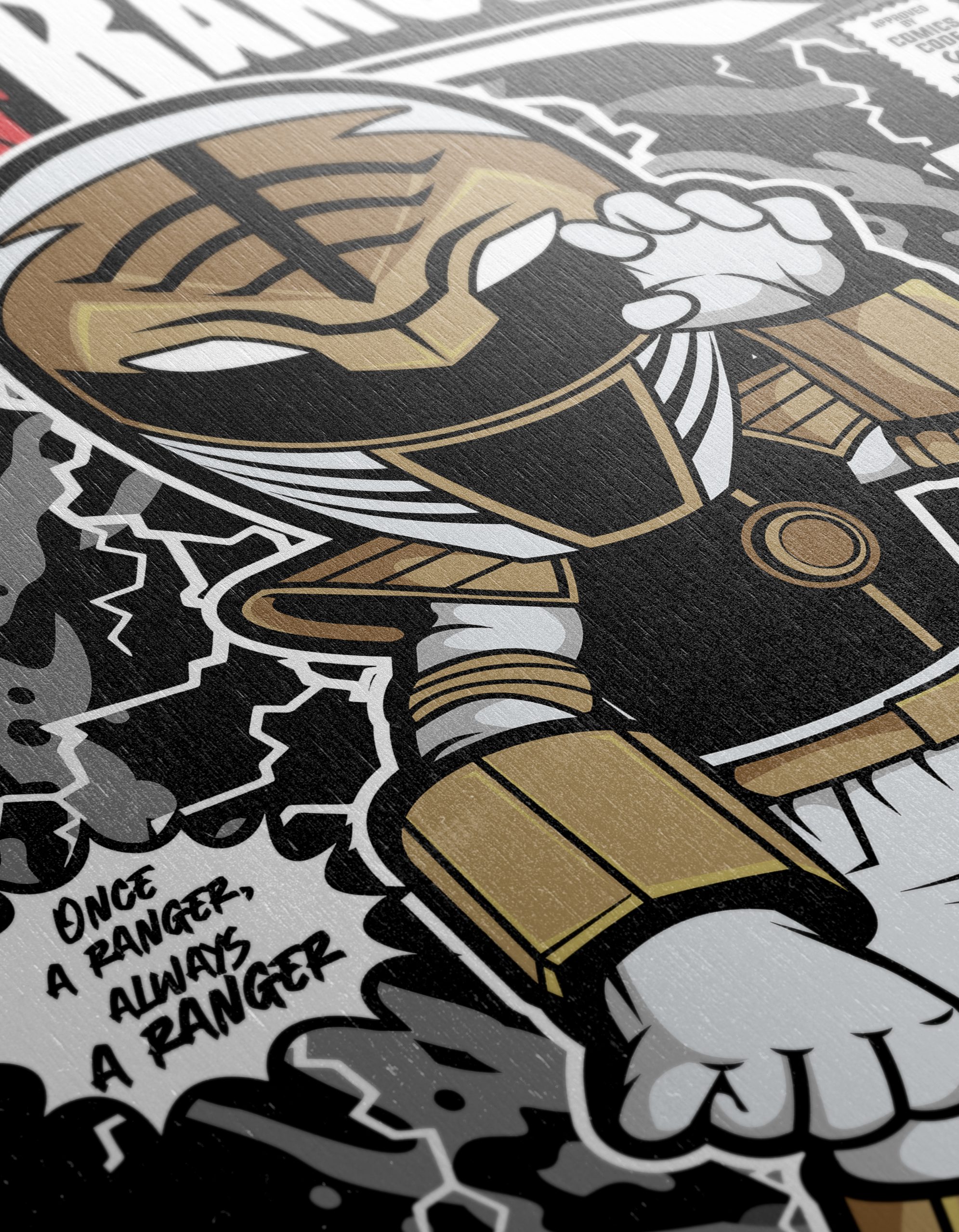 White Ranger Power Rangers Art - Image 12