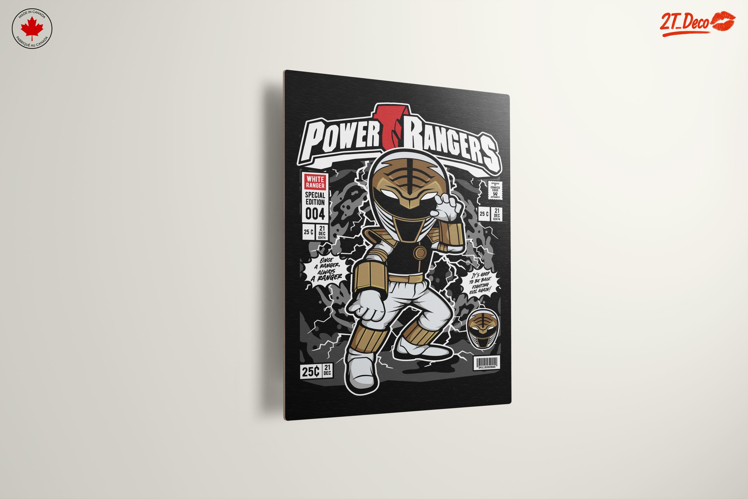 White Ranger Power Rangers Art - Image 13