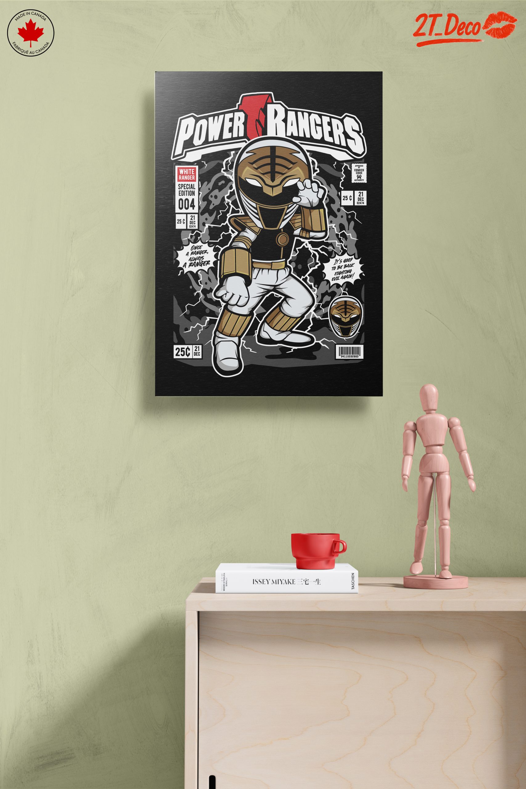 White Ranger Power Rangers Art - Image 14