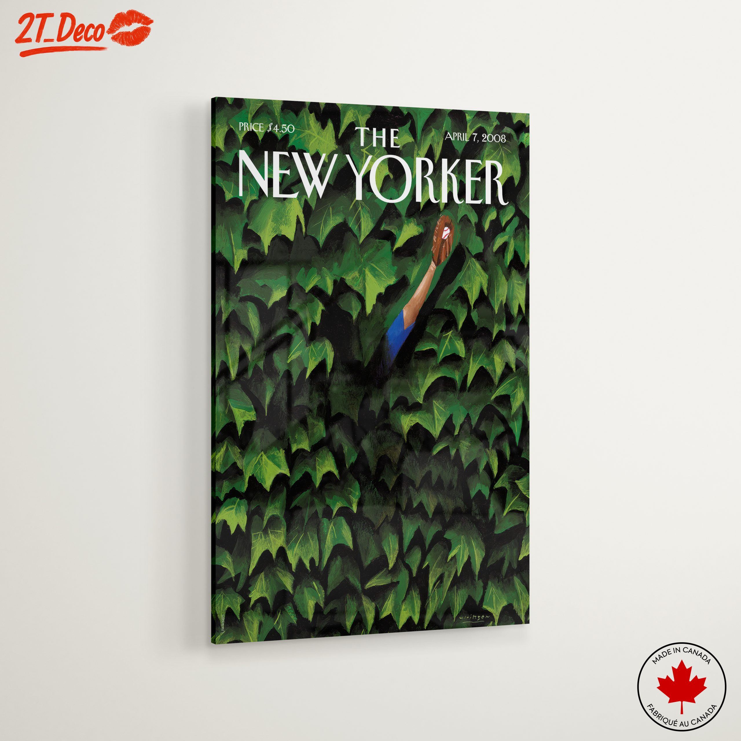 New Yorker Cover Ivy Art - Image 6