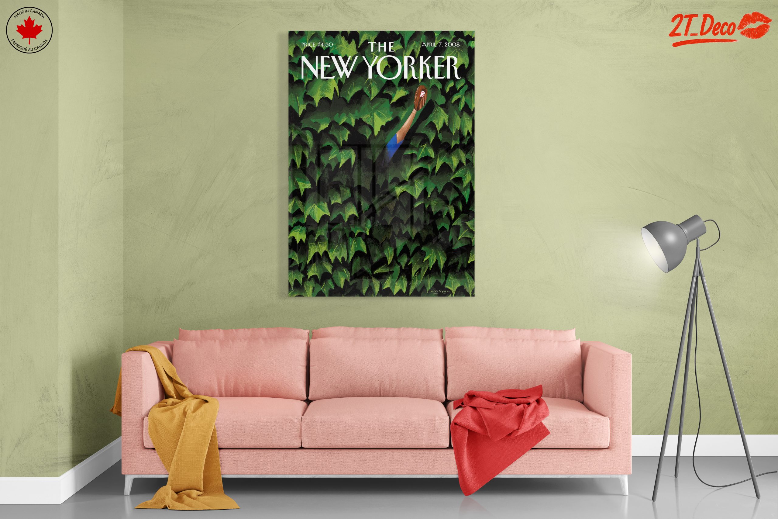 New Yorker Cover Ivy Art - Image 7