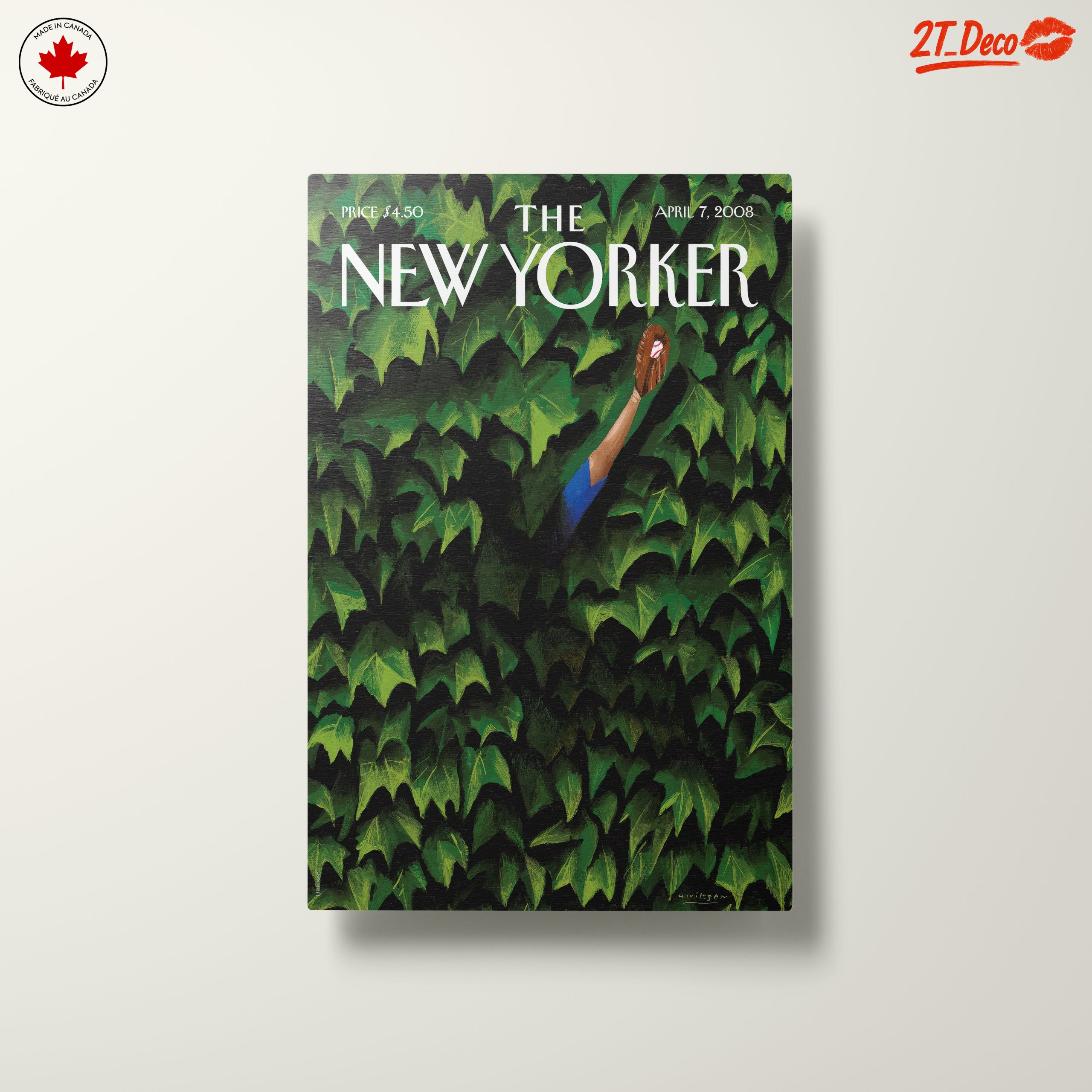New Yorker Cover Ivy Art - Image 10