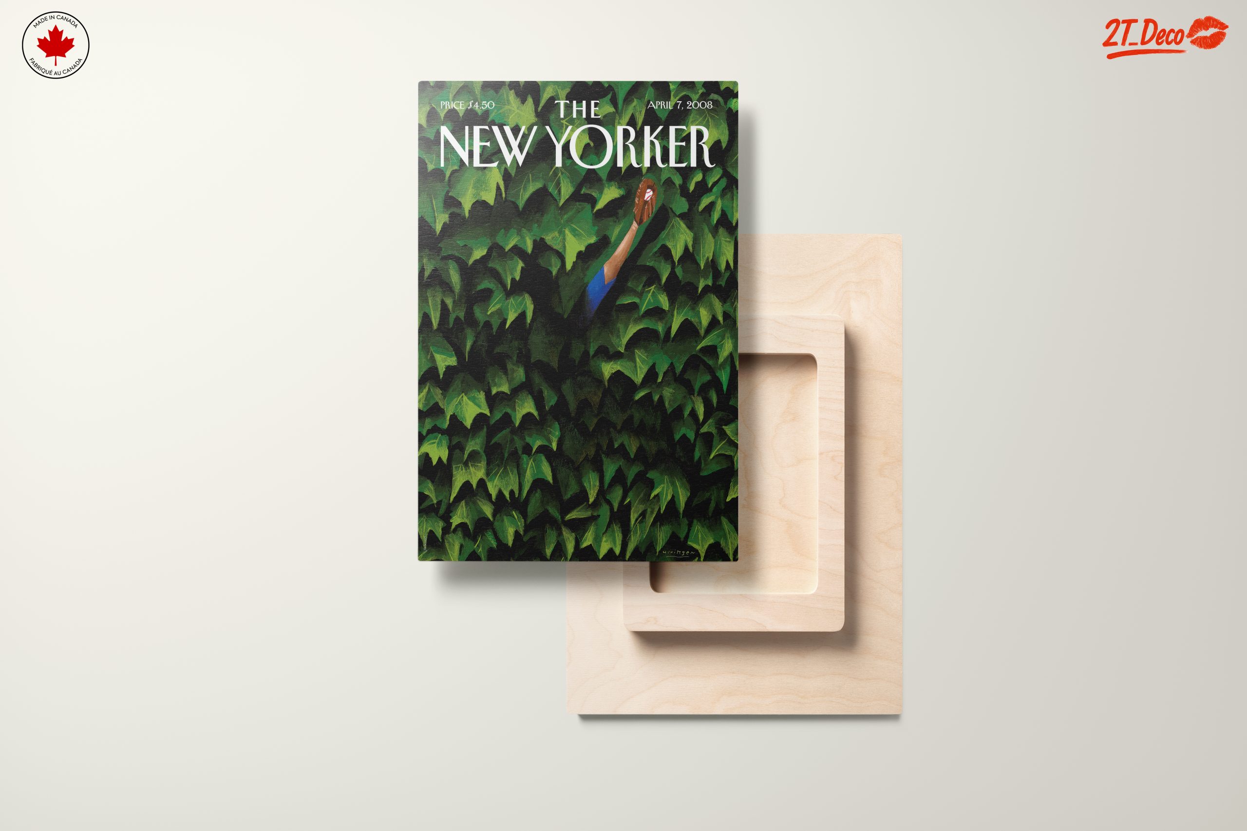 New Yorker Cover Ivy Art - Image 11
