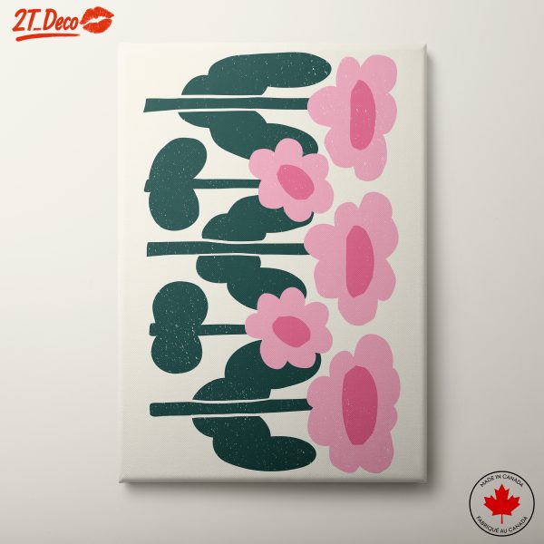 Stylized Floral Artwork for Home Decor 2