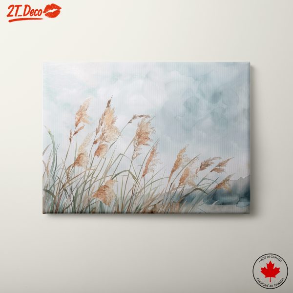 Serene Botanical Abstract Art